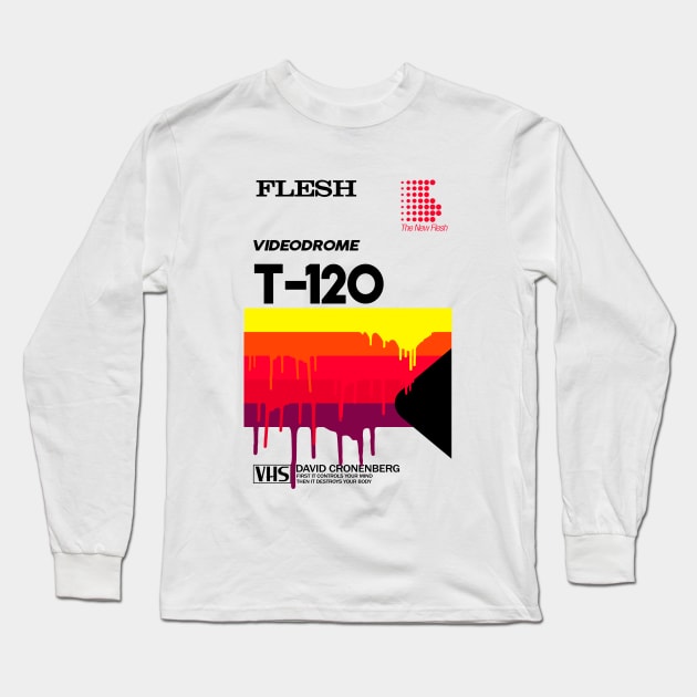 Videodrome Long Sleeve T-Shirt by Tronyx79